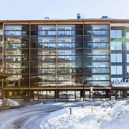 Levi 1607 Ski-in Ski-out With Mountain View And With 2 Skipasses Appartement Kittilä