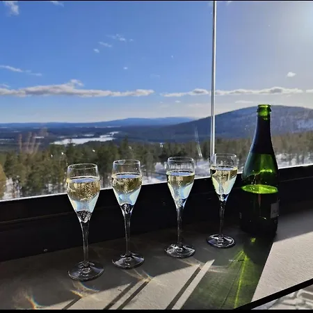 Levi 1607 Ski-in Ski-out With Mountain View And With 2 Skipasses * Kittilä