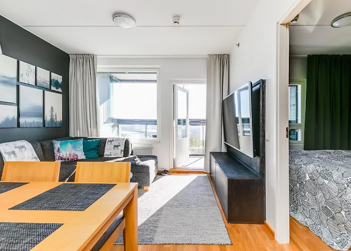 아파트 Levi 1607 Ski-in Ski-out With Mountain View And With 2 Skipasses Kittilä