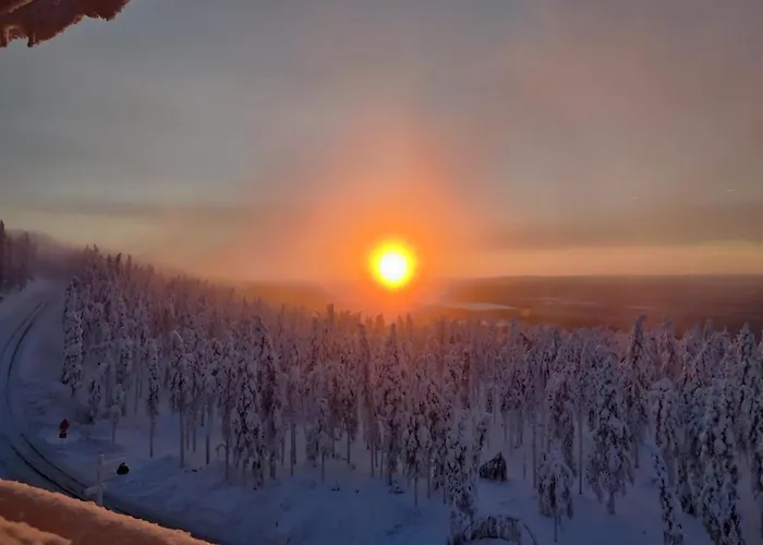 Levi 1607 Ski-in Ski-out With Mountain View And With 2 Skipasses *